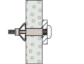 fischer Metal cavity fixing HM 5 x 52 S B polybag